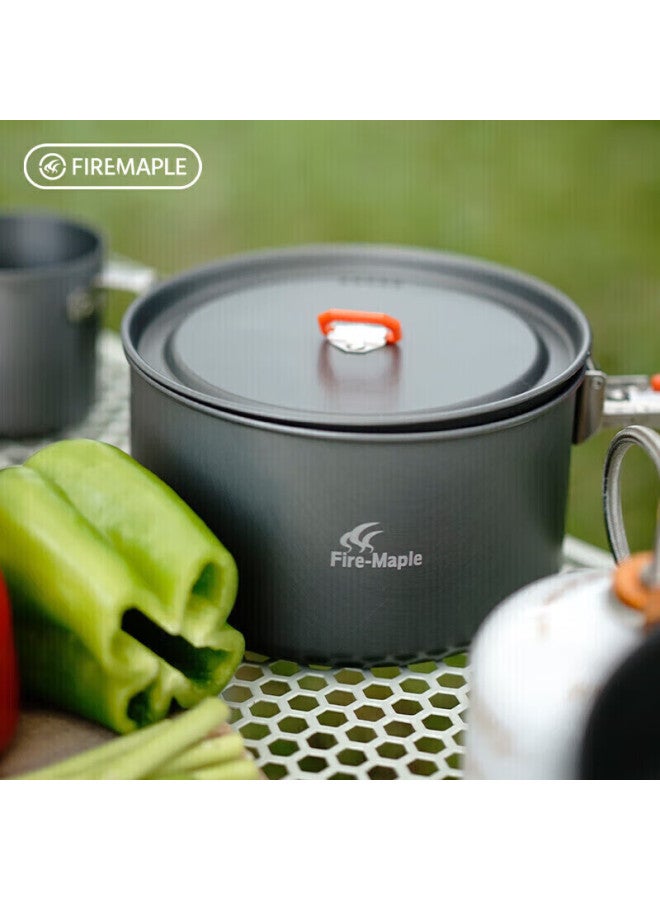 Fire-Maple Fire-maple Feast 2 Camping Cookware Set, Suitable For 2-3 People, Outdoor Camping Equipment, Cooking Utensils, Kettle For Outdoor Use - Image 3