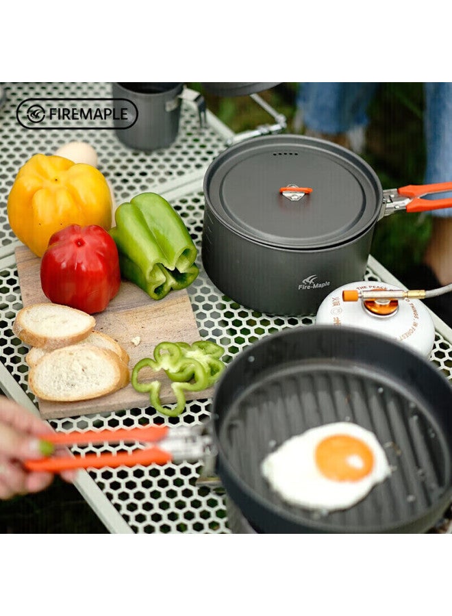 Fire-Maple Fire-maple Feast 2 Camping Cookware Set, Suitable For 2-3 People, Outdoor Camping Equipment, Cooking Utensils, Kettle For Outdoor Use - Image 1