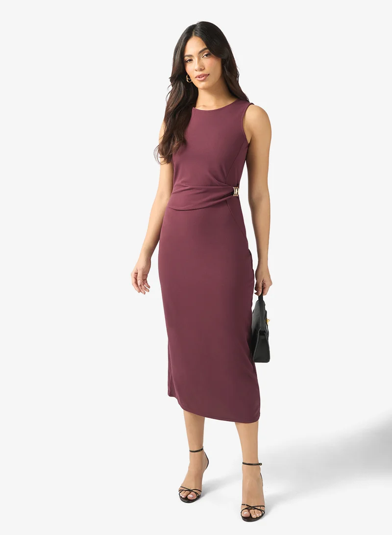 Vmhosanna Sleeveless Bodycon Midi Dress
