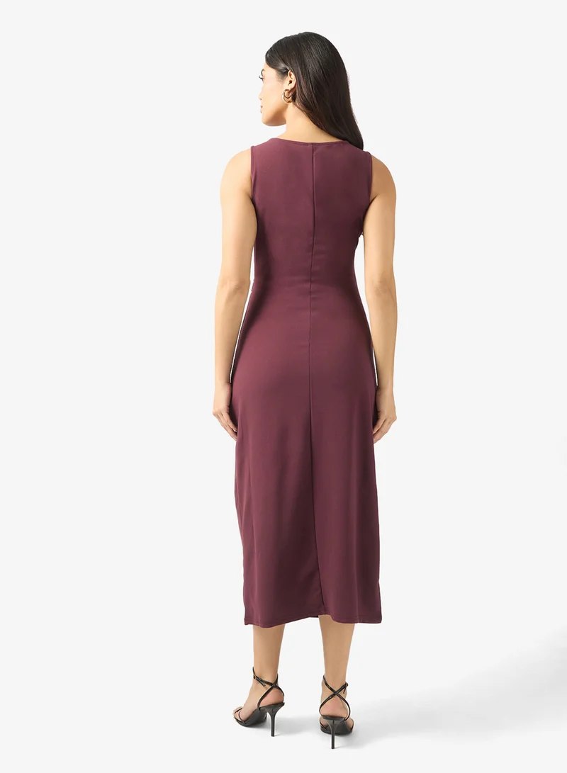 VERO MODA Vmhosanna Sleeveless Bodycon Midi Dress