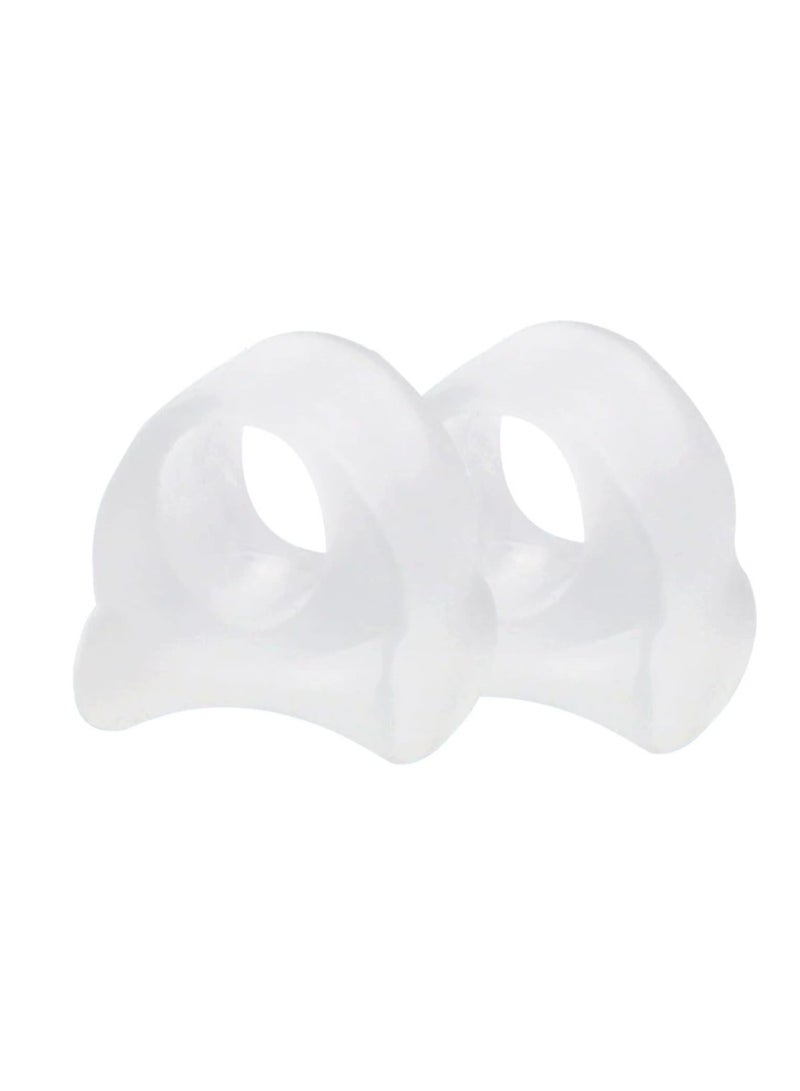 2Pcs Bunion Corrector Toe Separators,Silicone Orthopedic Bunion Corrector,Relieve Bunion Pain, for Overlapping Toes,Bunions,Big Toe Alignment,Corrector and Spacer - Image 5