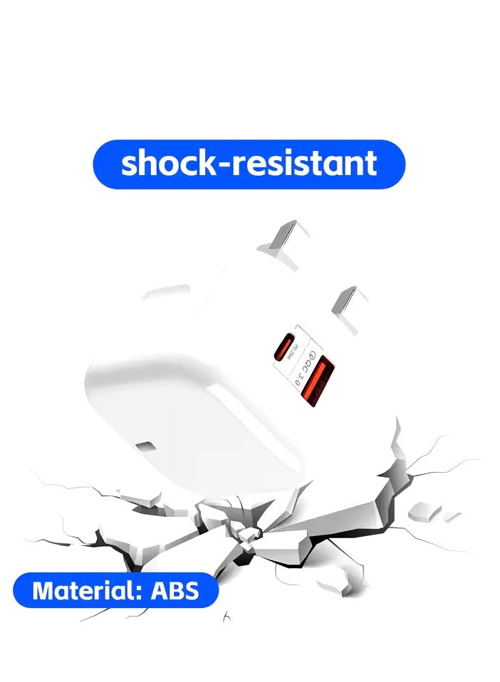 Devon 20W Fast PD + QC 3.0 Dual Charger Head - Image 3