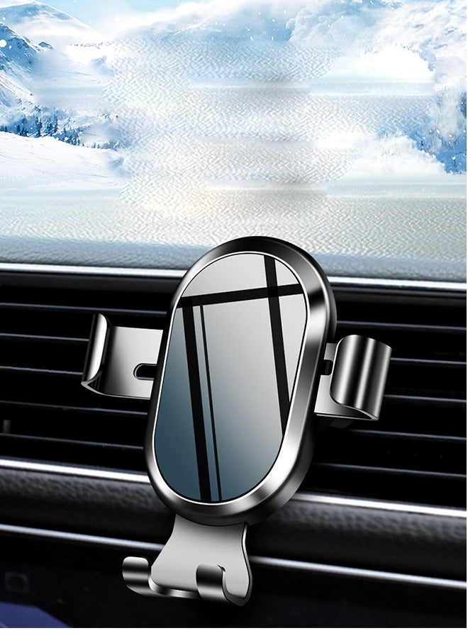 Car mobile phone holder, car air outlet mobile phone holder, mobile phone holder car compatible with iPhone 14 Pro Max 13 12 11, Samsung S23, Xiaomi, ONEPLUS, Google, Huawei, etc. - Image 1