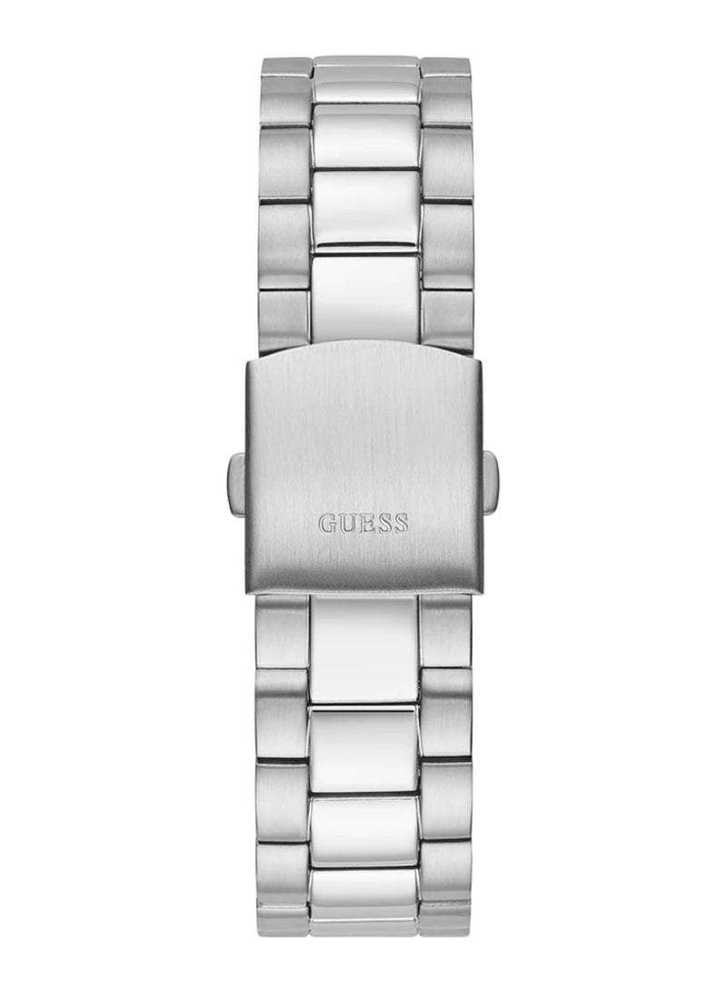 GUESS Men's Silver Tone Case Silver Tone Stainless Steel Watch GW0265G11 - 42mm - Image 3