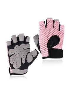 SYOSI Fitness Gloves Anti-skid Training Gripper Gloves Half Finger Cycling Driving Gloves Mountain Road Biking Yoga Gloves Callus Guard Workout Weight Lifting Gloves Motorbike Riding Mittens  - Image 1