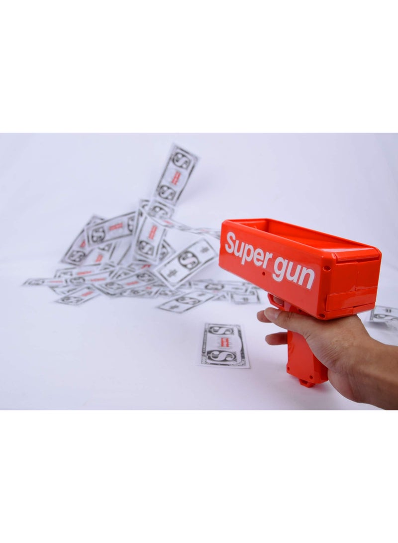 Super High-Speed Money Spray Gun - Ultimate Party Blaster for Dollar Bills, Red Envelopes & Confetti (Holds 130+ Bills) - Battery-Powered Cash Cannon for Weddings, Events - Image 2