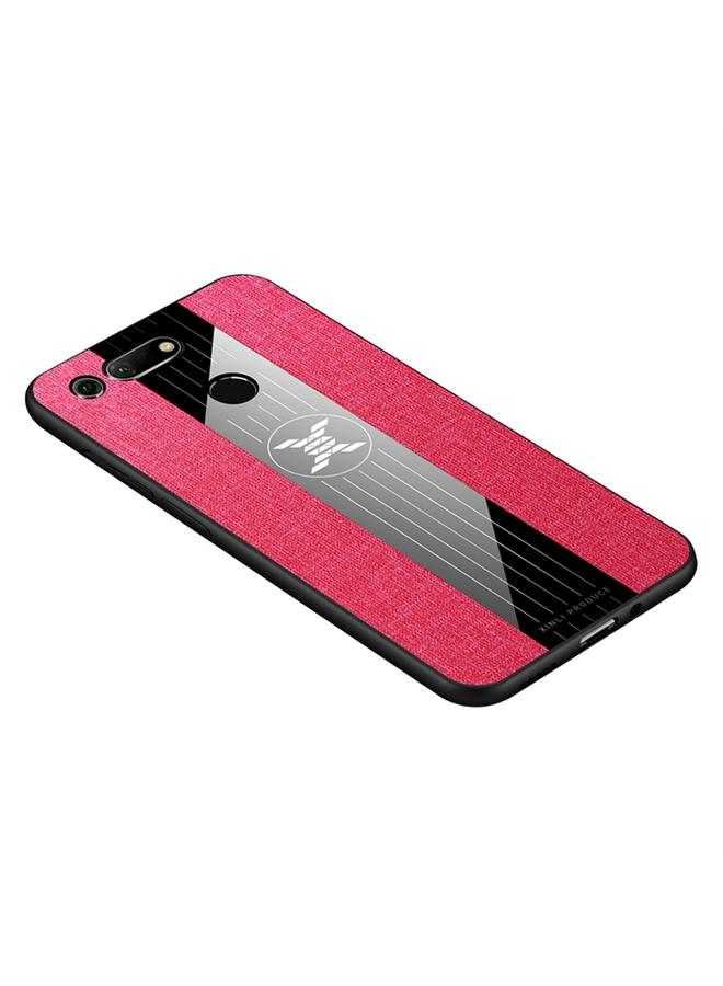 The Bros Case For Huawei Honor View 20 Stitching Cloth Textue Shockproof TPU Protective Case