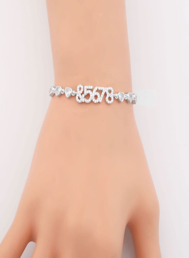 MAOFAED Dance Teacher Gift， Dancer Gift， Dancer Bracelet, &5678 Bracelet for Dance Team (5678 copper br silver) - Image 4