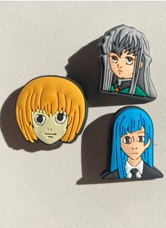 3 Pieces Cartoon Design Broochs