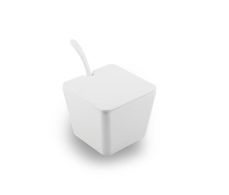 Superware | Pure Melamine | Condiment Set - White (10 pcs.) | Stain Free, Glazed Finish - Image 2