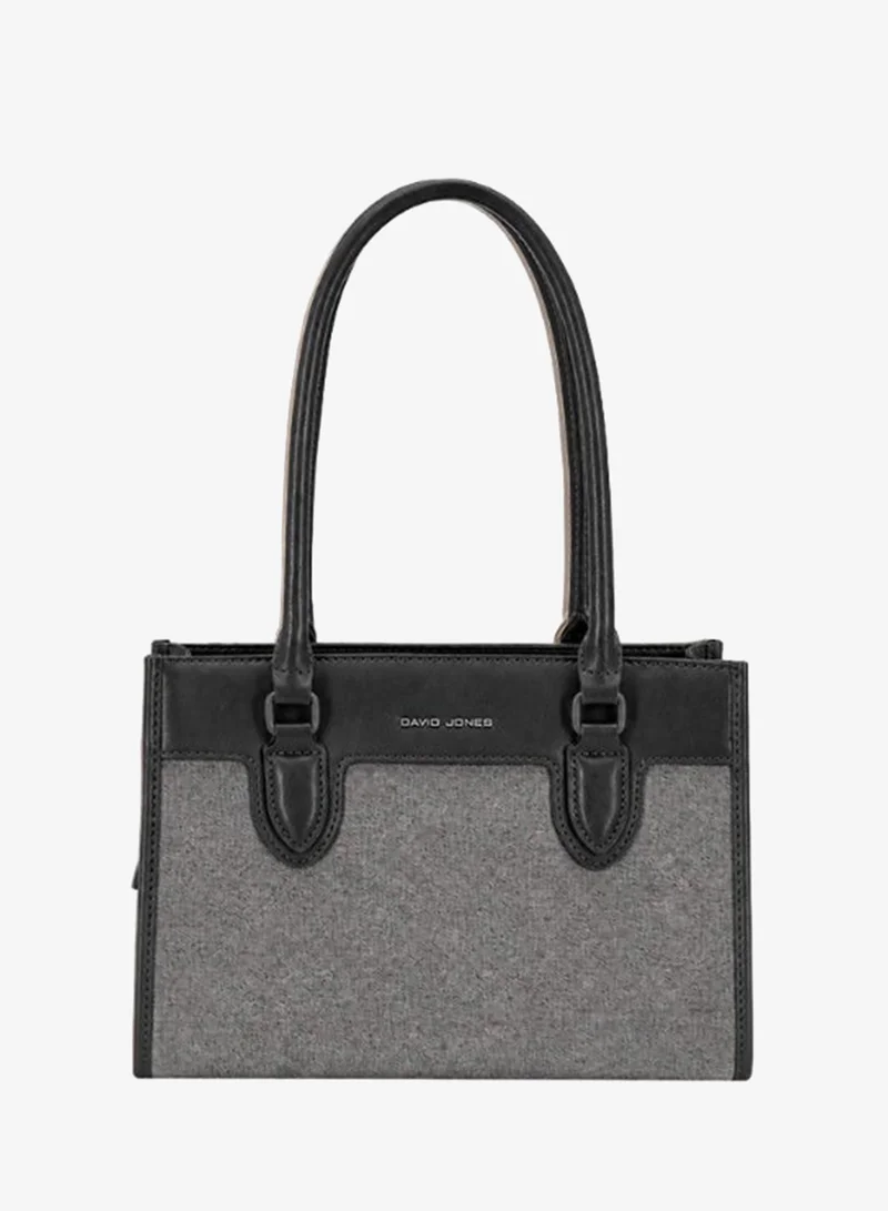 David Jones Elena Women's Handbag CM8349 | Faux Leather Shoulder Purse | Lightweight Everyday Bag for Work, Shopping & Weekend Use