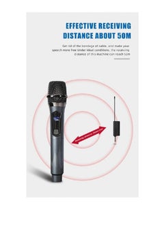 UHF High Quality Professional Rechargeable Wireless Live Dynamic Microphone For Vocal Karaoke  - Image 5