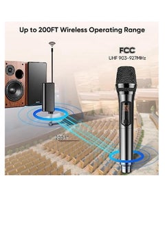 UHF High Quality Professional Rechargeable Wireless Live Dynamic Microphone For Vocal Karaoke  - Image 4