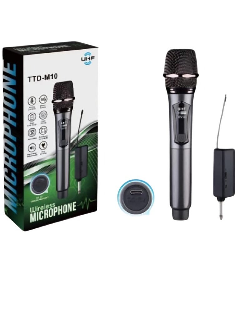 UHF - High Quality Professional Rechargeable Wireless Live Dynamic Microphone For Vocal Karaoke - Image 1