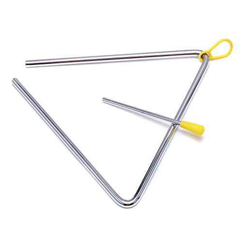 TDOCK 8 Inch Musical Steel Triangle Percussion Instrument With Striker - Image 4