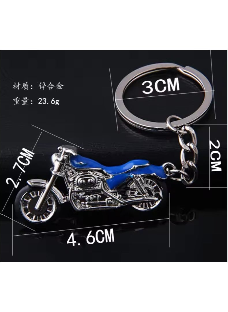 Goolsky Mount Motorcycle Pendants Key Chain New Model Car Key Holder Color Metal Bag Accessories 3D Crafts Keychain K1729  - Image 2