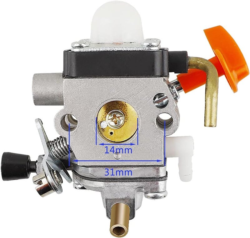 Ferilter FS90R FS110 FS110R Carburetor for STIHL HT101 FS90 FS130 FS130R FS100 KM110R KM130 HL100 HT100 FS87 FS100R KM90 KM90R KM100 KM110 FC90 FC95 FC100 FC110 HL90 Trimmer Weed Eater Pole Saw Carb - Image 2