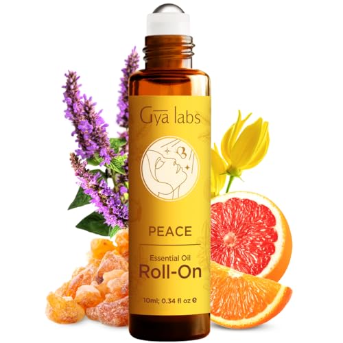 Gya Labs Peace Essential Oil Roll On 034 Fl Oz Travel Size Roller for Camping Skin Aromatherapy Relief Convenience - Image 2