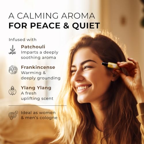 Gya Labs Peace Essential Oil Roll On 034 Fl Oz Travel Size Roller for Camping Skin Aromatherapy Relief Convenience - Image 5