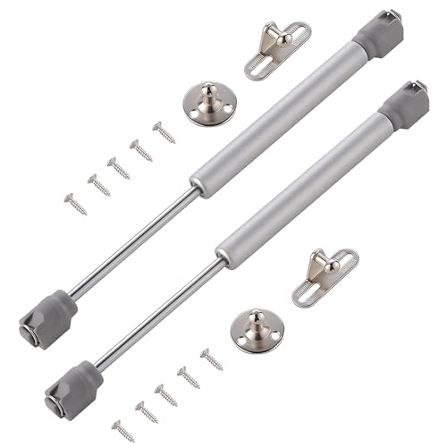 HOWDIA 200N/44lbs Gas Struts for Heavy Lid, Soft Open Gas Strut Gas Spring Gas Shocks Lift Supports, Safety Lift Support Lid Hinge for Cabinets Toy Box, Pack of 2 - Image 1