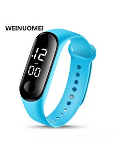 Waterproof LED M3 Bracelet New Fashion Sports Kids Watch Lake Blue