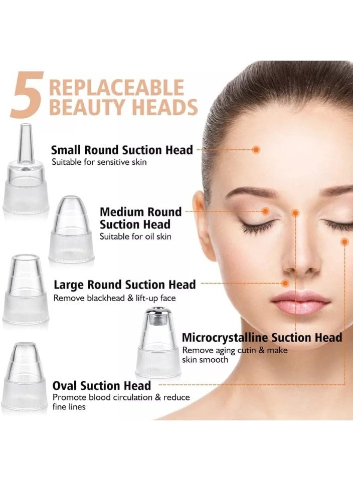 كيمايا جهاز كهربائي لإزالة الرؤوس السوداء، جهاز تنظيف حب الشباب، إزالة البقع السوداء، جهاز تنظيف عميق للوجه، جهاز تنظيف المسام، أدوات العناية بالبشرة - Image 4
