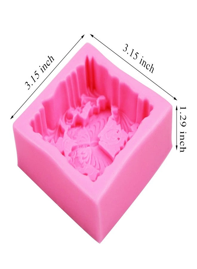 AIDOIT Silicone Soap Molds, AIDOIT 2 Pack Butterfly Flower Soap Molds 3D Floral Silicone Molds for Handmade Soaps DIY Candles Chocolates Biscuits Cakes Muffins Art Crafts - Image 3