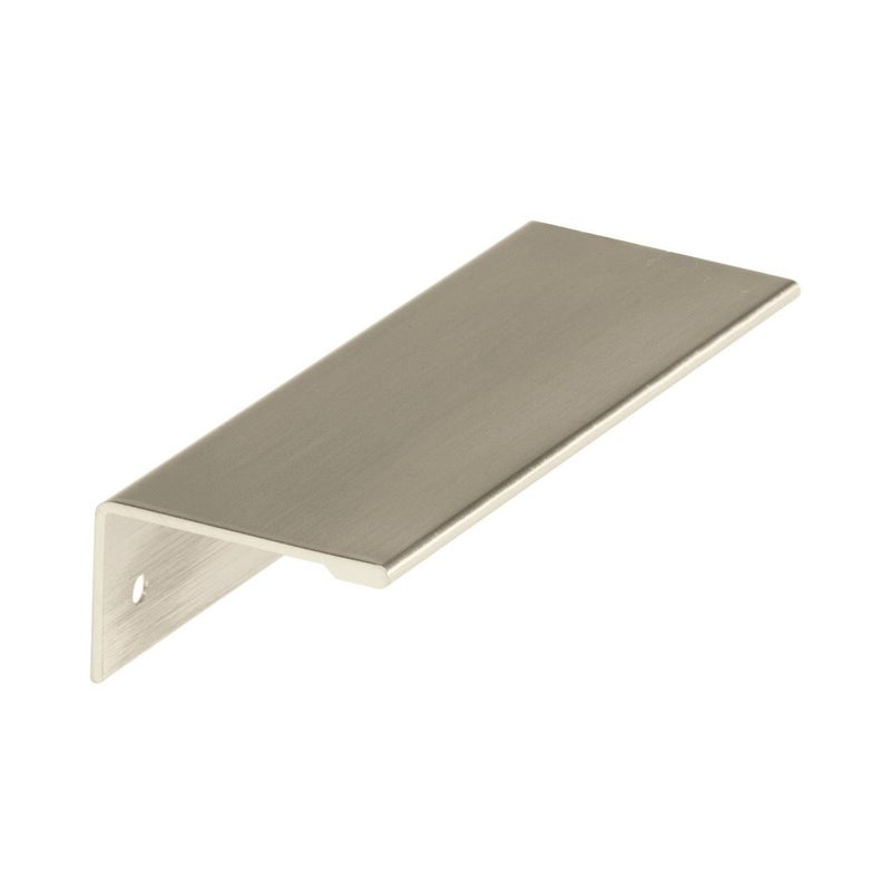 Amerock Cabinet Pull Satin Nickel 334 inch 96 mm Center to Center Edge Pull 1 Pack Drawer Pull Drawer Handle Cabinet Hardware