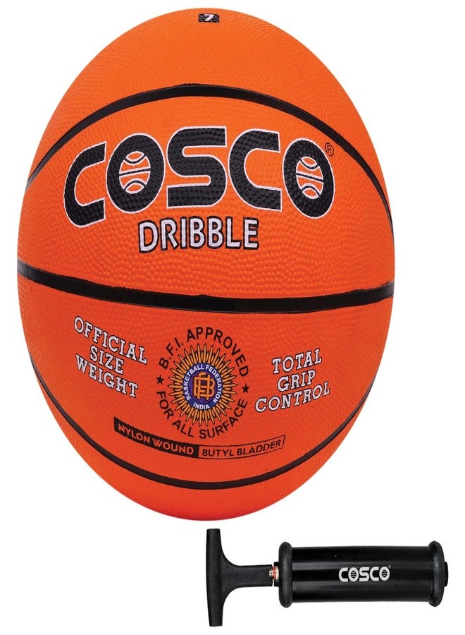 كوسكو كرة سلة COSCO Dribble 7 مع مضخة يدوية - Image 2