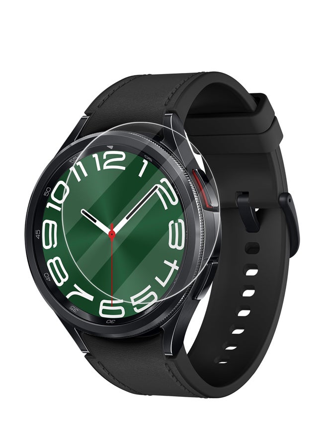 huanmate Premium Screen Protector For Samsung Galaxy Watch 6 Classic 47mm Clear