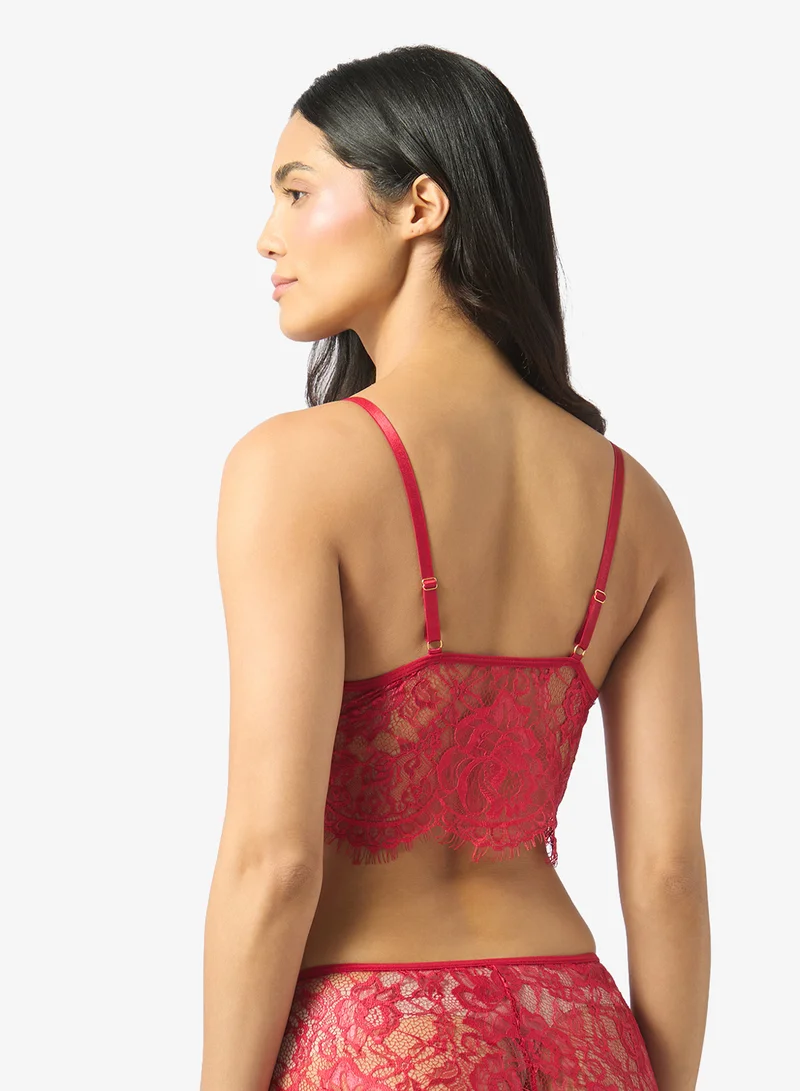 Ella Lace Bralette & Boxer Set