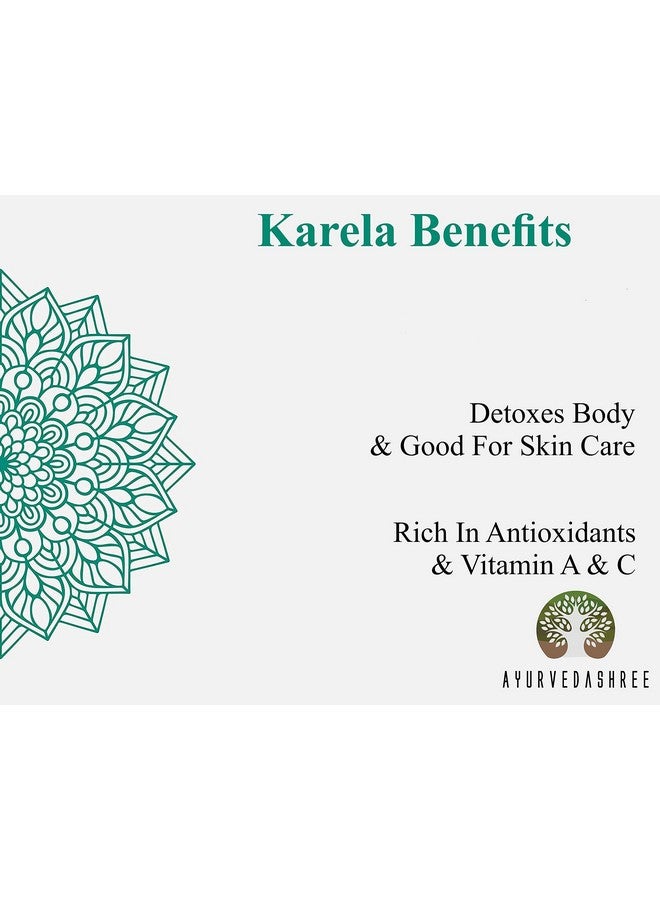 AYURVEDASHREE بودرة القرع المر AYURVEDASHREE 200 جرام | مسحوق فاكهة المومورديكا شارانتيا/الكاريلا | عشبة أيورفيدا | تدعم وظيفة الكبد | مكمل عشبي | تدعم البشرة والمعدة - Image 4