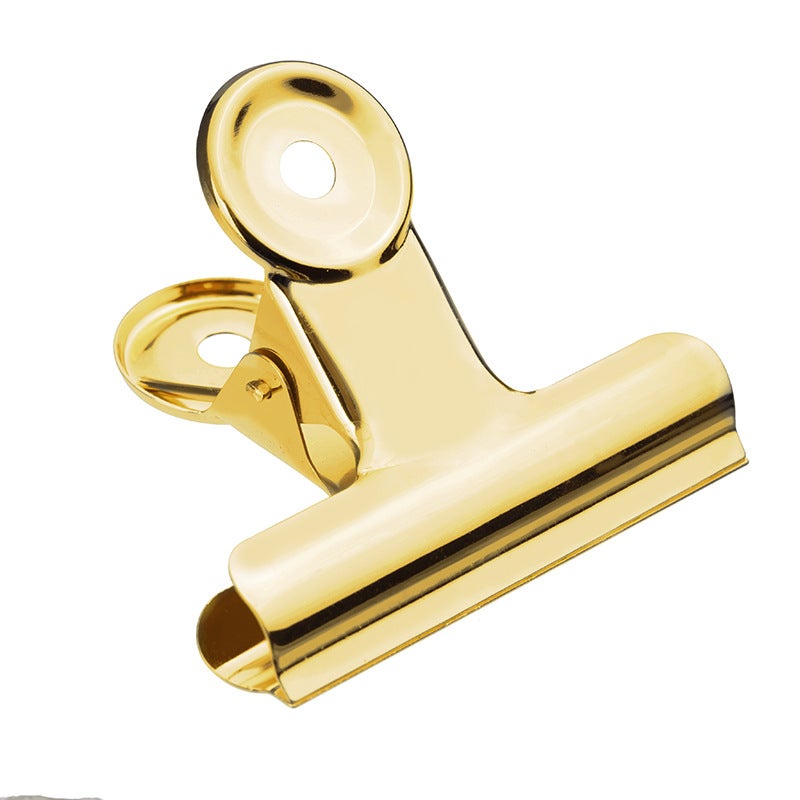 Zhiyou Metal Push Clip Dovetail Clip Small Size 22Mm-90Mm Ticket Clip Round Clamp Nickel-Plated Steel Clip Boxed - Image 5