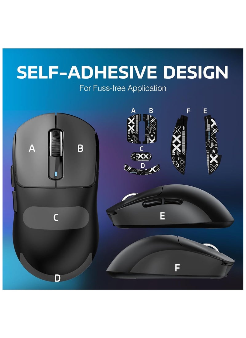 Attack Shark - ATTACK SHARK X3 Wireless Gaming Mouse – Ultra-Light 49g Superlight Design – 26,000 DPI Optical Sensor – 2.4GHz Wireless, Bluetooth & Wired Connection – Programmable Buttons – RGB Lighting – Ergonomic Grip – Compatible with PC, Laptop, Mac (White) - Image 1