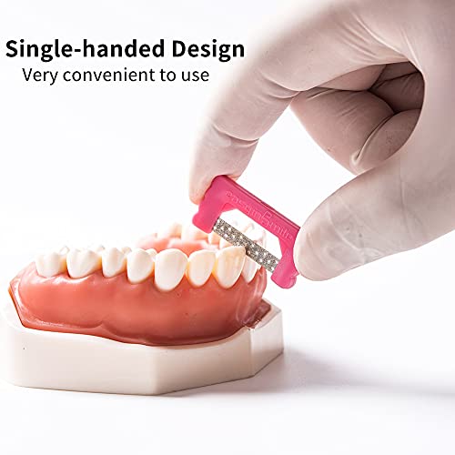 Easyinsmile Dental IPR Strip System 10PCS Orthodontic Interproximal Reduction Enamel Kits (B/Multi-Color) - Image 4