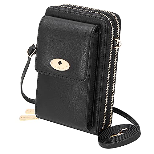 KUKOO Small Crossbody Bag Cell Phone Purse Wallet with Credit Card Slots for Women - Image 1