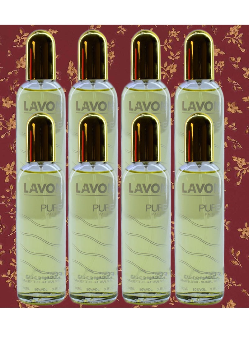 لافون 8 قطع عطر لافون بيور 100 مل EDP - Image 1