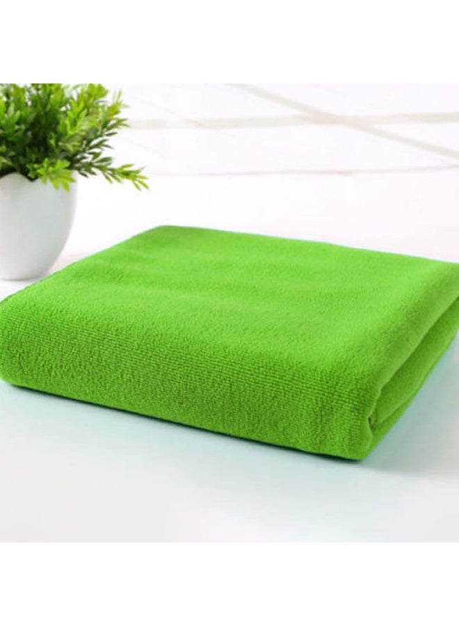 3XR Microfiber Cleaning Cloth 40x60cm green, 550GSM Ultra Soft & Absorbent Towel for Car, Bike & Home Cleaning, Lint-Free & Scratch-Free Plush Fiber Drying Cloth for Polishing, Washing & Dusting, Durable Machine Washable Multipurpose Cloth - Image 5