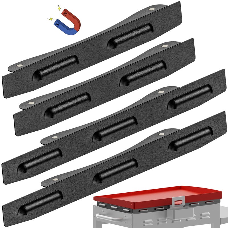 Upgraded Wind Guards for Blackstone 28 Inch Griddle Blackstone Griddle Accessories Magnetic Stainless Steel Wind Screen for Black stone GrillProtect Flame Hold Heat Compatible with HoodSide Shelf