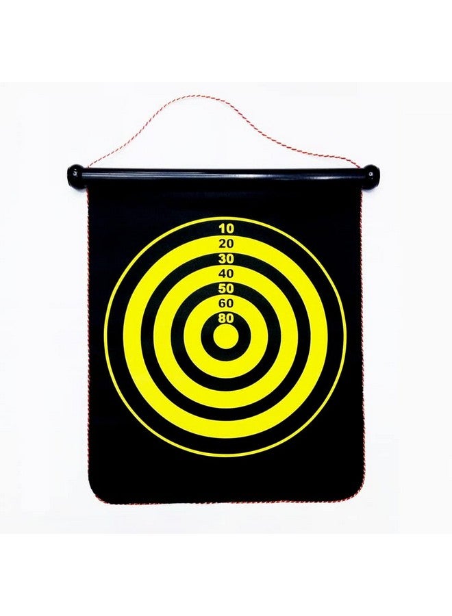 في جراسب لعبة لوحة رمي السهام المغناطيسية VGRASSP مقاس 12 بوصة للأطفال، لعبة لوحة رمي السهام القابلة للطي على الوجهين للأطفال مع 4 سهام مغناطيسية مجانية