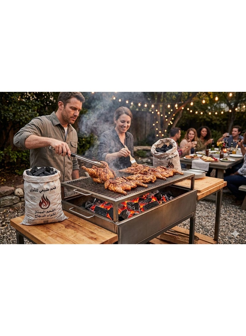 Barbecue Natural Charcoal Pack (5 kg Approx) - Image 2
