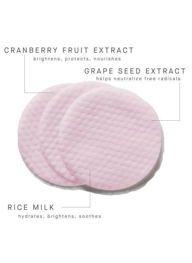 Arcona Rcona Triad Pads Cranberry And Rice Toner Cold Processed Hydrating Brightening Cleansing Calming 45 Facial Toner Pads. Made In The Usa. - Image 5