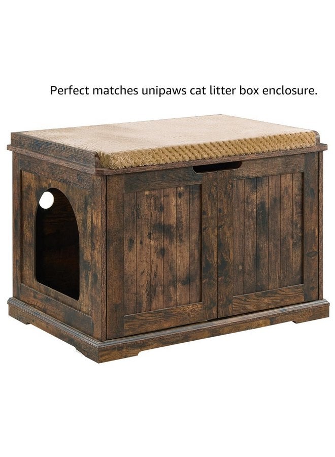 unipaws Cat Bed for Kitty or Small Dogs, Pet Bed with Removable Cover, Easy to Clean - Image 3