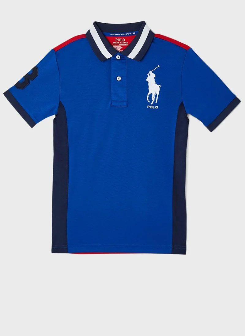 POLO RALPH LAUREN Kids Tech Mesh Polo