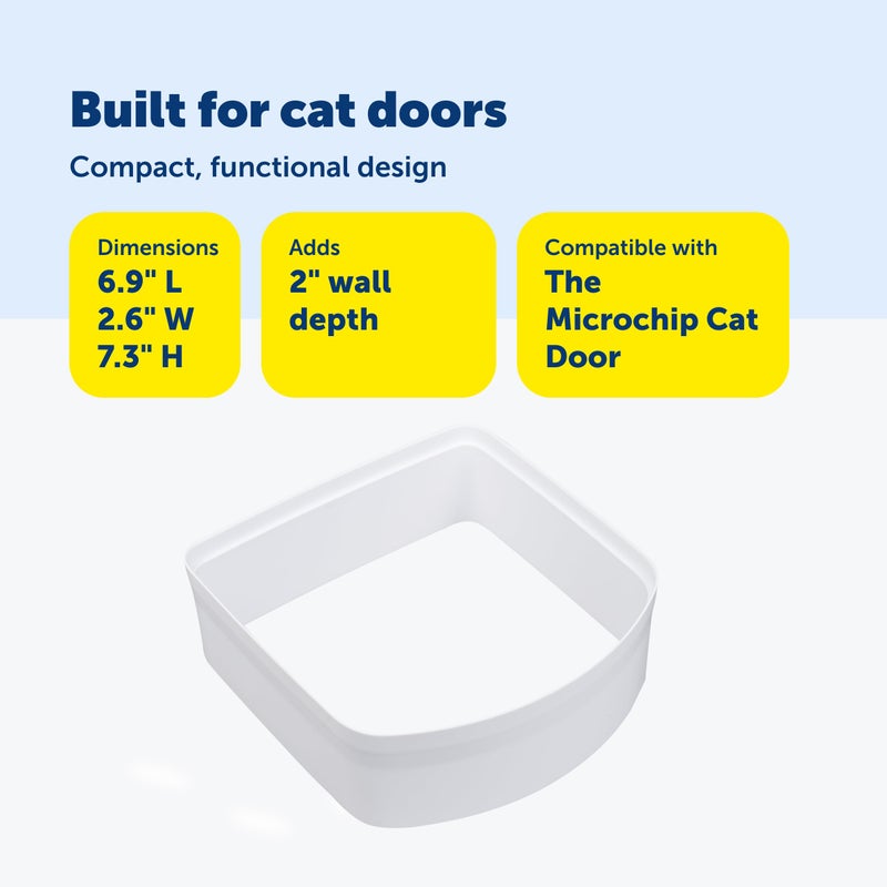 PetSafe Microchip Cat Door Tunnel Extension for Thick Walls and Doors, Easy Install - Image 4