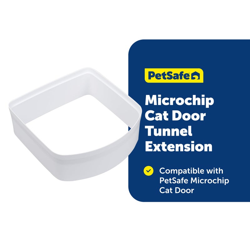 PetSafe Microchip Cat Door Tunnel Extension for Thick Walls and Doors, Easy Install - Image 5
