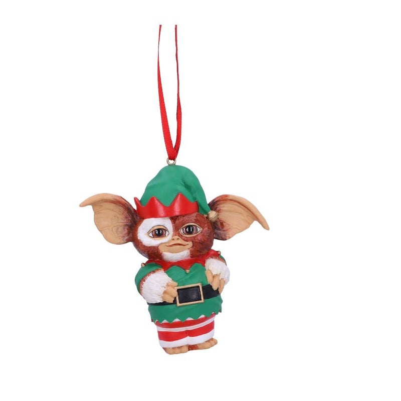 نيميسيس ناو Nemesis الآن مرخص رسميًا Gremlins Gizmo Elf Hanging Ornament Green 9.5cm - Image 1