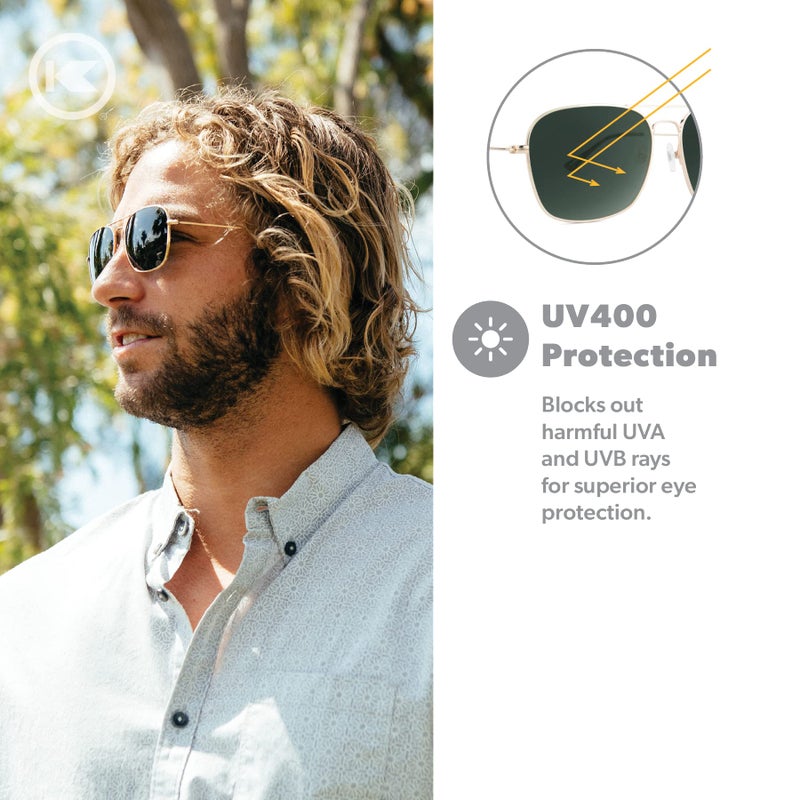 Knockaround Mount Evans Polarized Aviator Sunglasses for Men & Women - UV400 Protection - Image 3