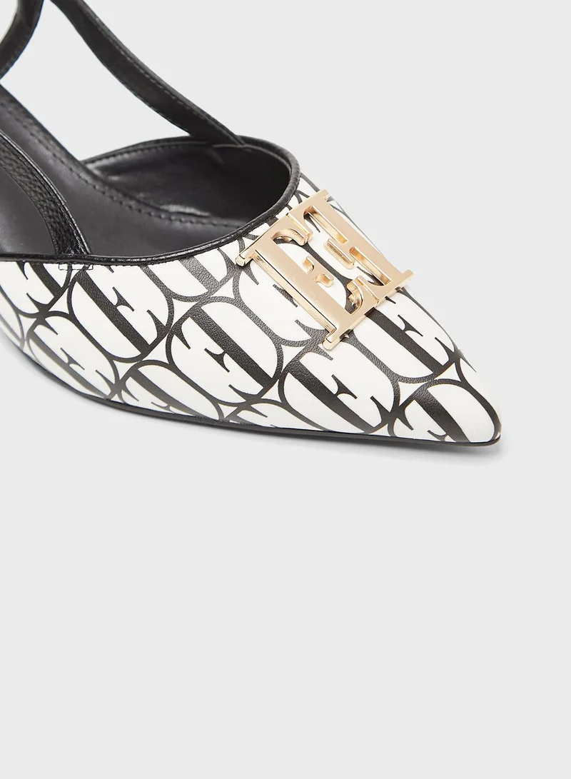 ELLE Sling Back Pumps