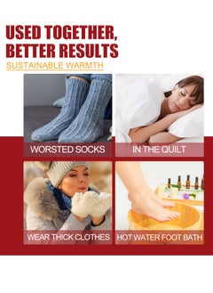 JUE-FISH Foot Warming Sticker Pack-10 Piece Winter Foot Self-Heating Sticker Warm Baby Warm Portable Disposable Heating Sticker  - Image 4